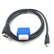 Для nintendo Gamecube Mini HDMI адаптер ж/5FT HDMI кабель для NGC