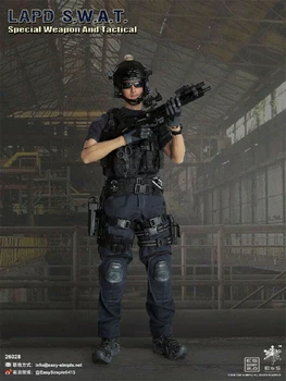 

Full set 1/6 Scale EASY&SIMPLE ES 26028 1/6 LAPD SWAT Special Weapon & Tactical Police Officer for fans collection In Stock