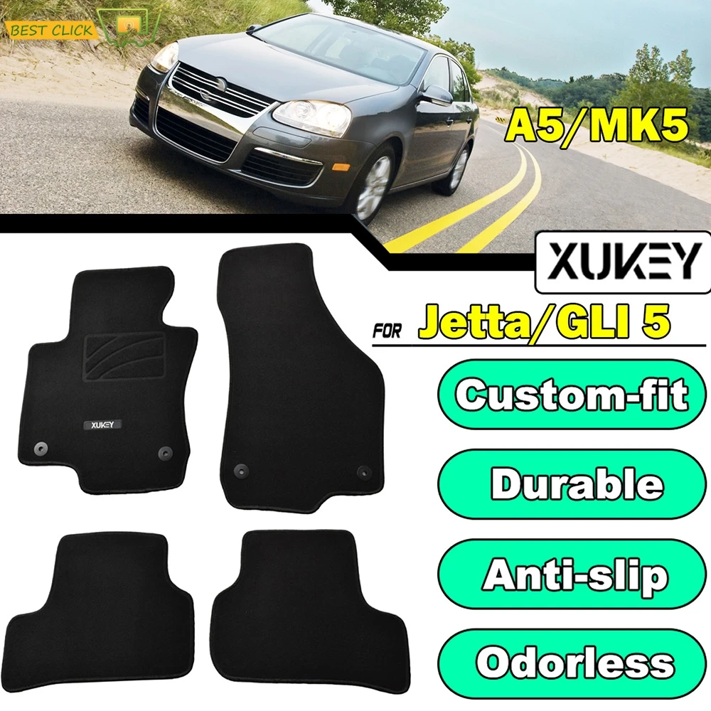 Автомобильный коврик для VW Jetta A5 GLI Sportwagen MK5 6 2006 2014 пола напольный передний с