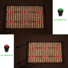 2021 o mais atrasado espectro completo planta luz led cresce luzes samsung lm301h qb tecnologia v4 placas interruptor para ir uv para a planta interna