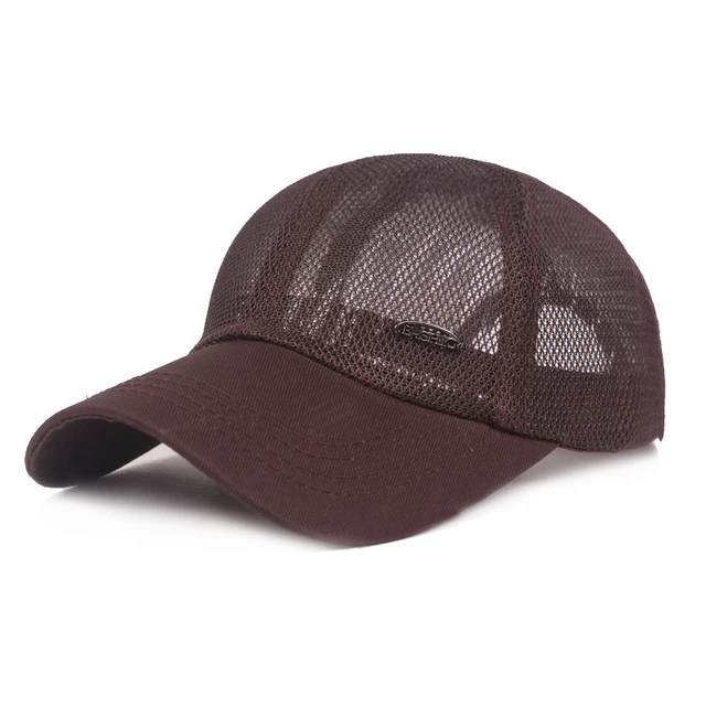 Summer Six Panel Net Cap Men Women Mesh 
