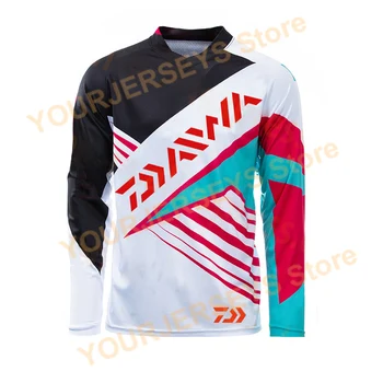 

Daiwa Summer Anti-uv Sun Fishing Jersey Breathable Quick Dry Fishing Long-sleeve Clothing Fishing Shirt Spring Fishing Clothes