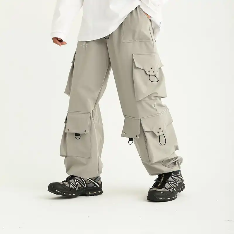 pants with multiple pockets