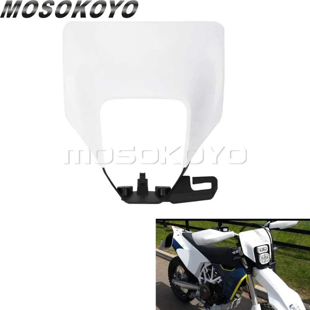 Dirt Bike Motocross Headlight Housing Modified LED Headlamp Cover Light Shell for TX TE 125 150 250 300 701 2017-2019 |