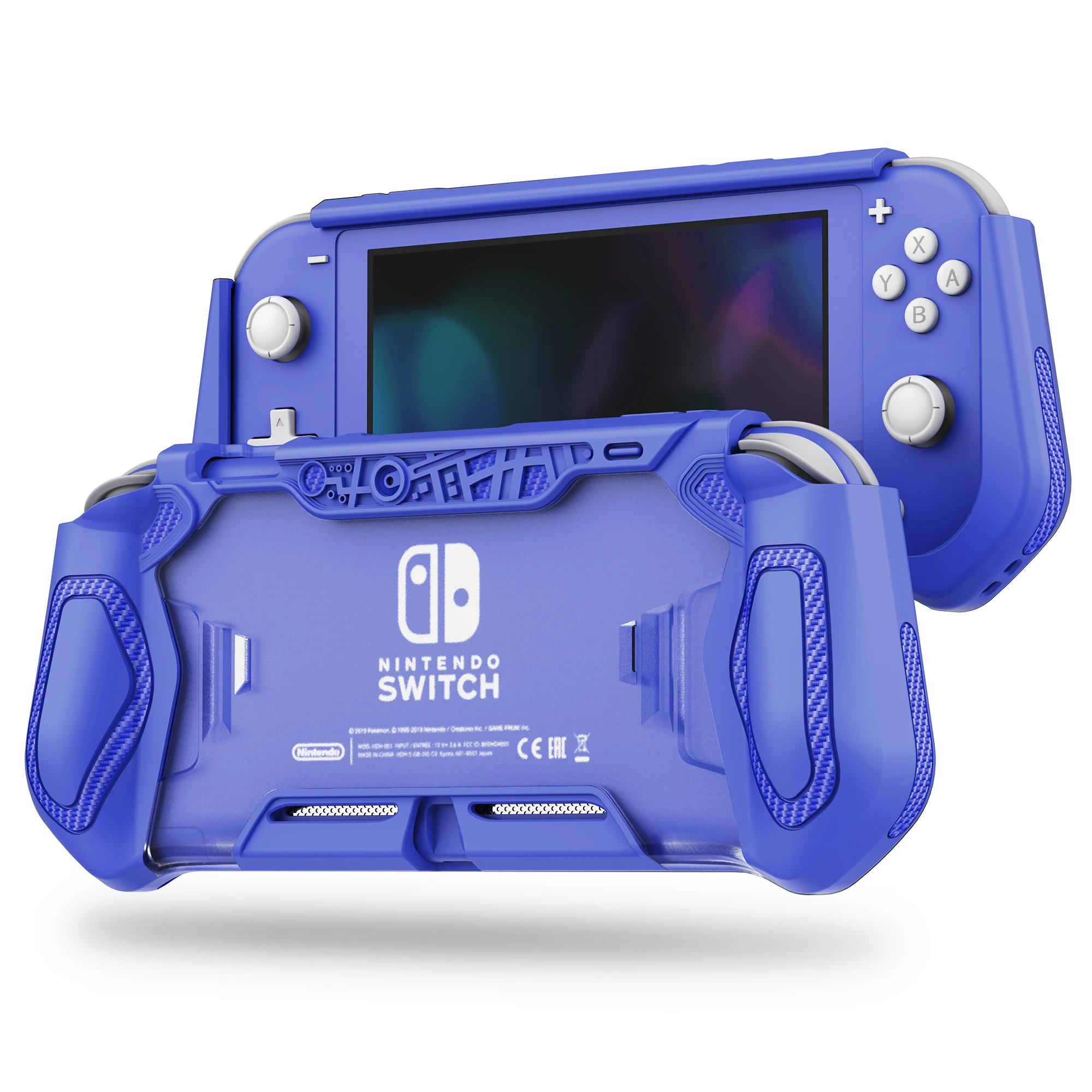 Leyusmart Nintendo Switch Lite Clear Grip Case Custodia Protettiva Antiurto In Tpu Per Nintendo Switch Mini Tpu Custodia Antiurto