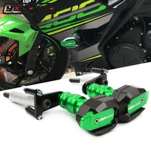 2020 para kawasaki ninja400 ninja 400 z400 2018-2021 motocicleta caindo proteção quadro slider carenagem guarda acidente protetor almofada