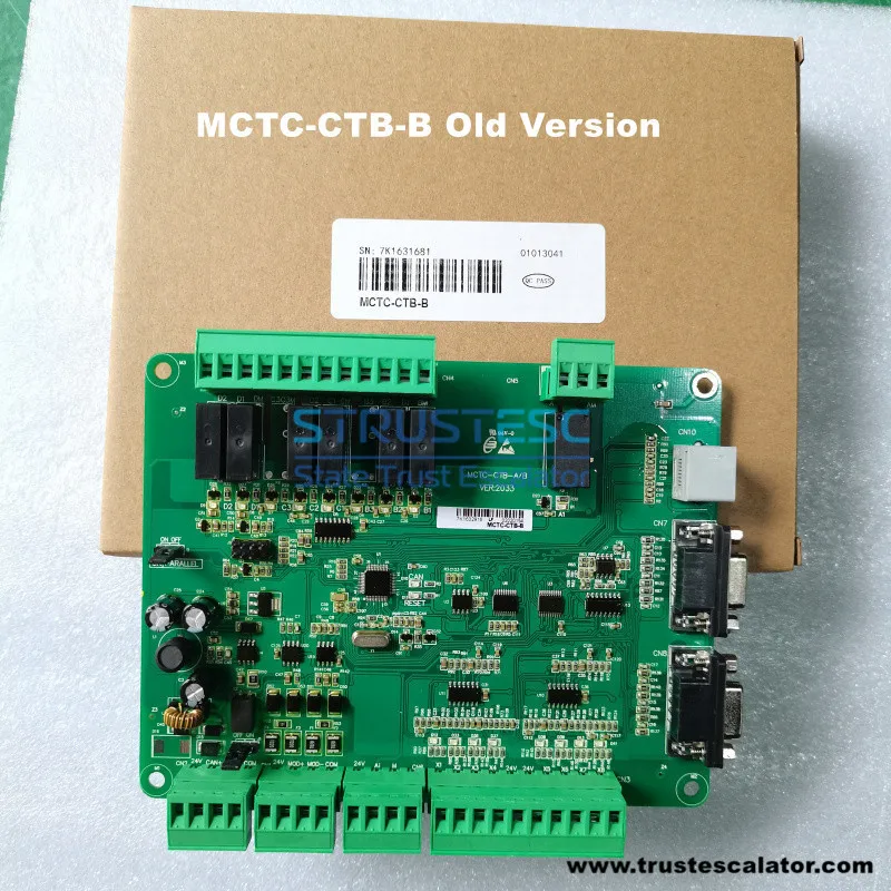 Elevator Car Top Communication Board MCTC-CTB-A MCTC-CTB-B with Standard Program Use for Monarch
