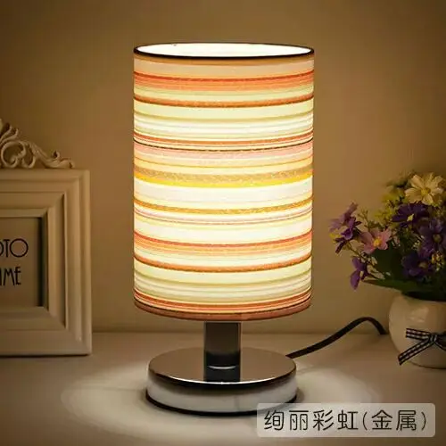 

Lamp Bedroom Touch Sensitive Bed Small Night Lamp Dimming Headlights Typhoon GIRL'S Bed Small Night Lamp Pastoral Style Marriage