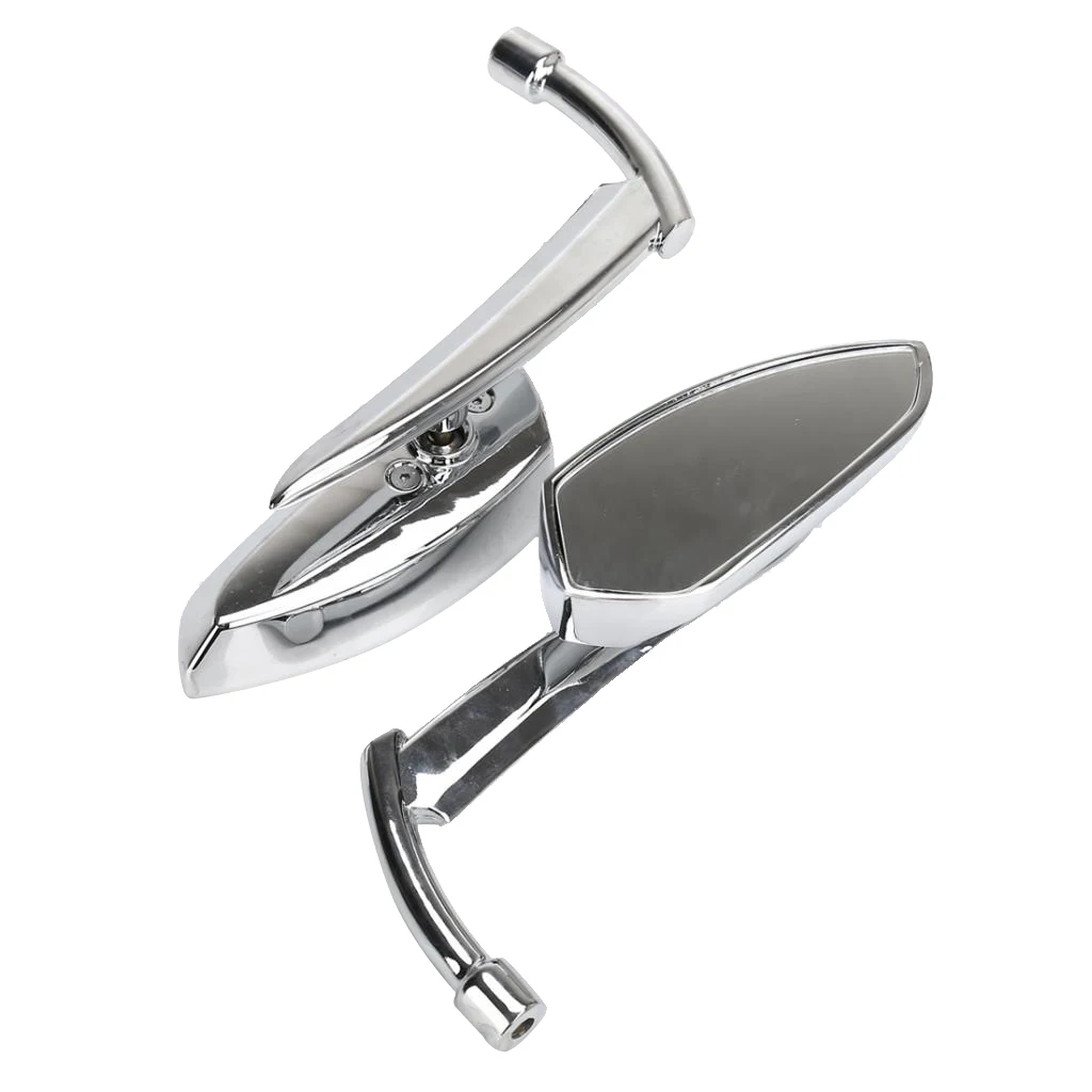 Мотоциклетные торцевые боковые зеркала заднего вида универсальные черные зеркала заднего вида с ЧПУ обработанная заготовка 6061 T6 алюминий