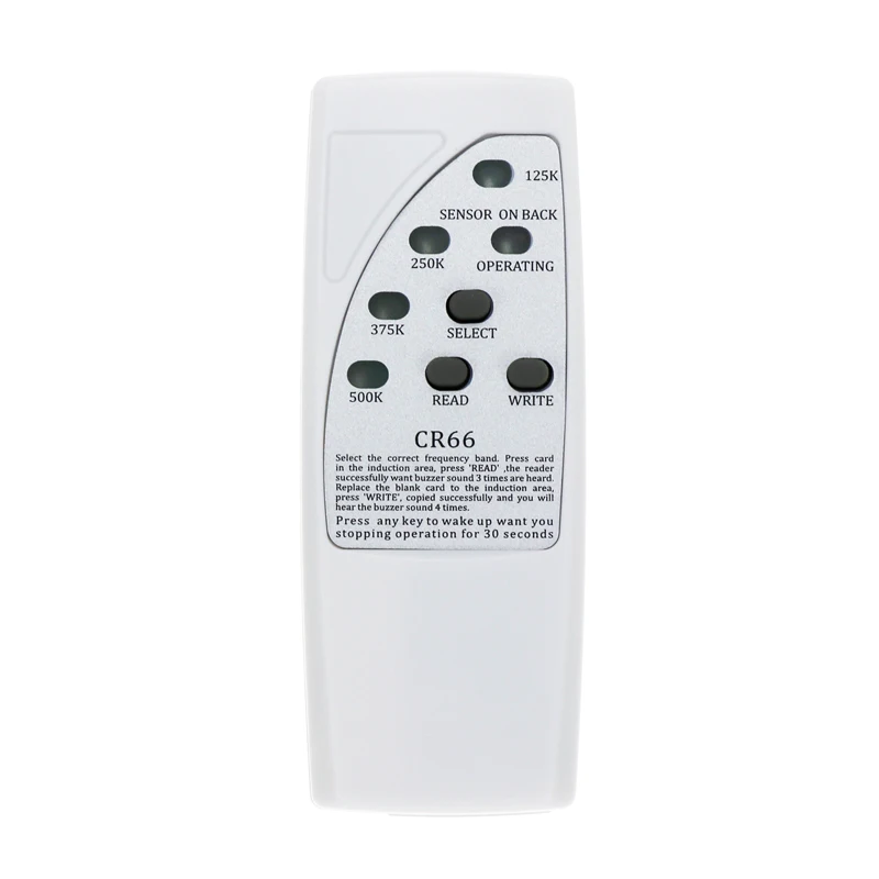 Writer only 4 частоты RFID копировальный считыватель писатель программист+ 5 шт. EM4305 T5577 перезаписываемый ID Брелоки метки карты - Цвет: Writer only