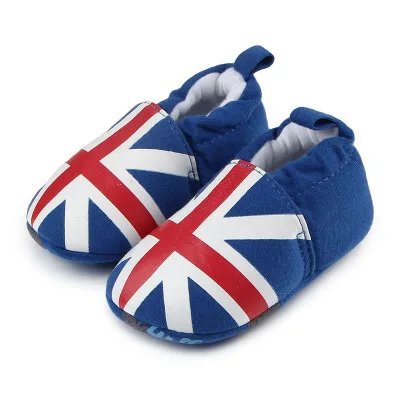 Лидер продаж; Romirus; Осенняя детская хлопковая обувь с мягкой подошвой; нескользящая детская обувь для новорожденных с рисунком Микки Мауса - Цвет: model-6