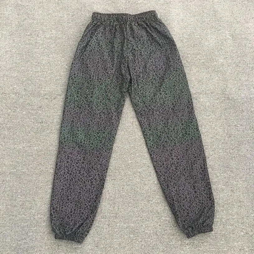 Colorful Reflective Pants Men Brand Hip 