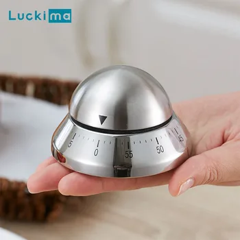 

New Portable Digital Scale Kitchen Timer Stainless Steel Home Coking Practical for Stopwatch Countdown Alarm Clock No Charging