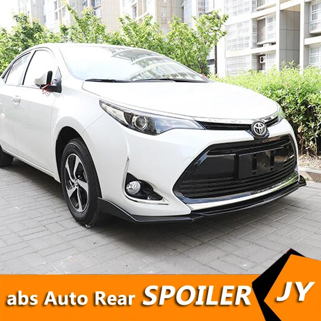 Для TOYOTA Corolla Body kit спойлер 2019-2020 для LEVIN ABS задний передний бампер диффузор защитные
