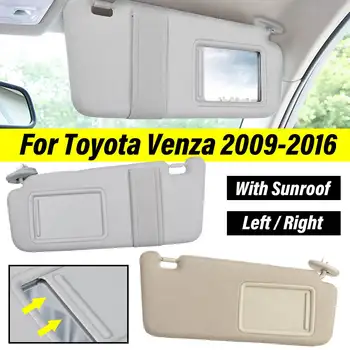 

Sun Visor Shield Cover Windscreen With Sunroof Left/Right Side For Toyota Venza 2009 2010 2011 2012 2013 2014 2015 2016