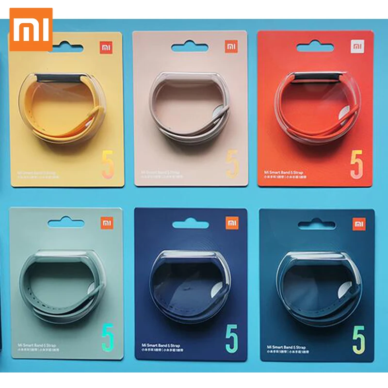 Original Xiaomi Mi Band 5 Strap Wristband Bracelet Silicone Xiomi Band5  Miband 5 Replacement Wrist Straps Mi Band 5 Strap - Smart Accessories -  AliExpress