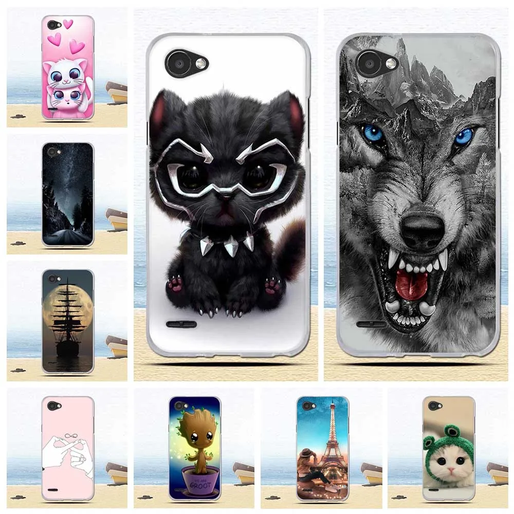 

Ultra thin Cute Phone Case For LG Q6 a alpha Q6a Q 6 M700 Funda Capa Soft Silicon Back Cover For LG Q6 5.5" Pattern Cover