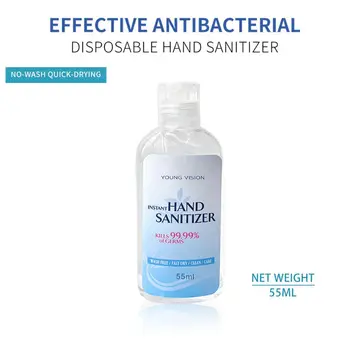 

55ml Effective Antibacterial Instant Hand Sanitizer Gel Wash Free Disinfectant Safe hand gel disinfection