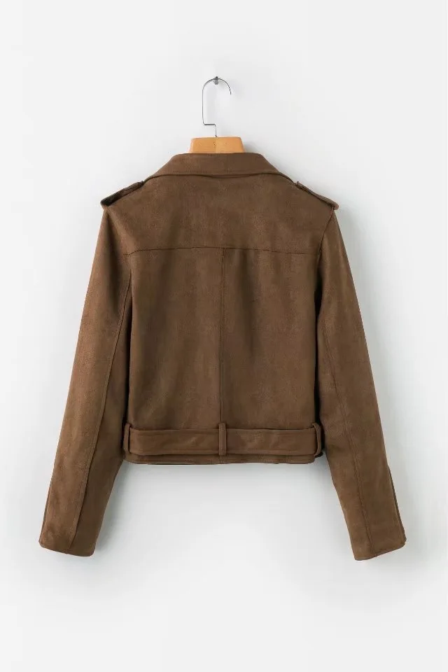 AliExpress, популярные модели, осенний стиль, западный стиль, модный вельветовый жакет из оленьей кожи, пальто с длинными рукавами