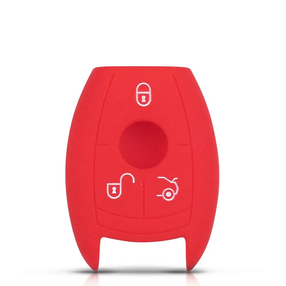 Cover in silicone chiave telecomando per Mercedes Benz C CL CLK E G GL M S SLK Class W203 W204 W210 W211 - H1147c7521f7c4b8caba5c300bb466e78U