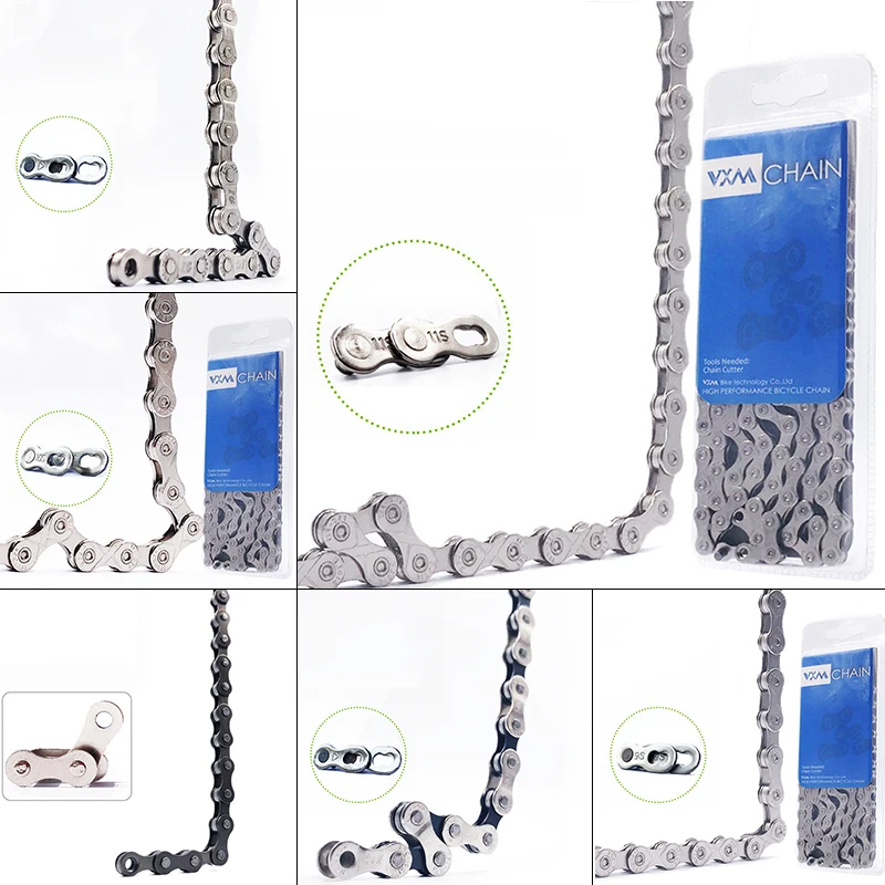 High Rigidity And ToughnessOutdoor Bicycle Chain Sports Cycling Riding Road Mountain Bike 116 Links Anti-mechanical Fatigue