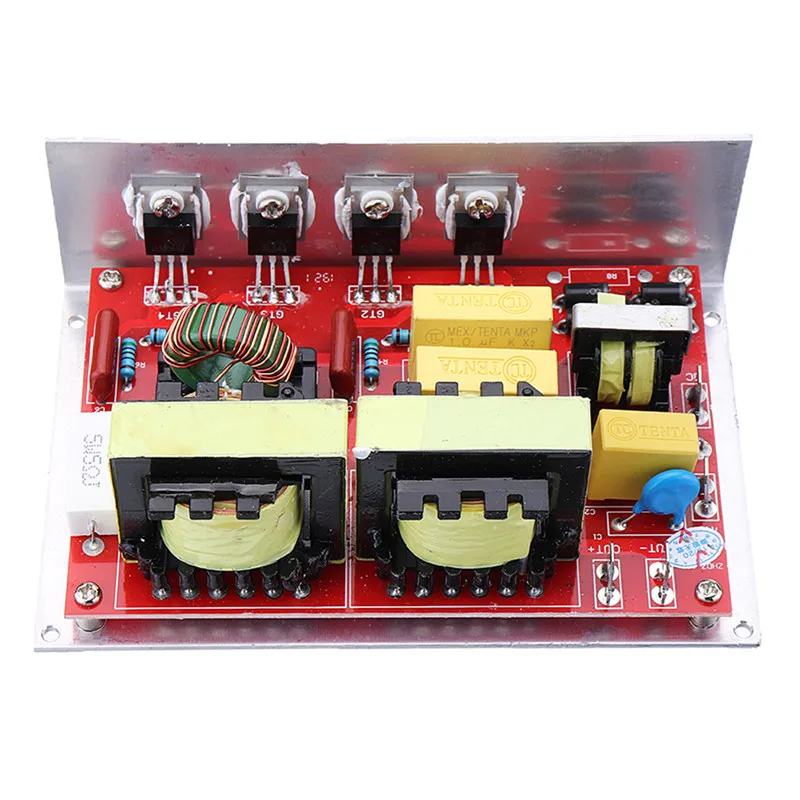 Ультразвуковой драйвер преобразователя 132*85*45 мм 28k/40k 100W/50W PCB генератор включает