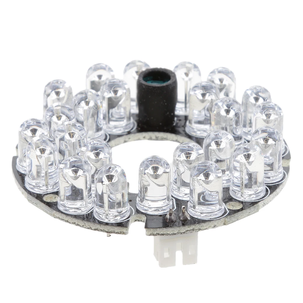 IR 24 LED Light Board Infrared Lamp Board Module for Day Night Vision Camera Security Camera High Definition IR LED