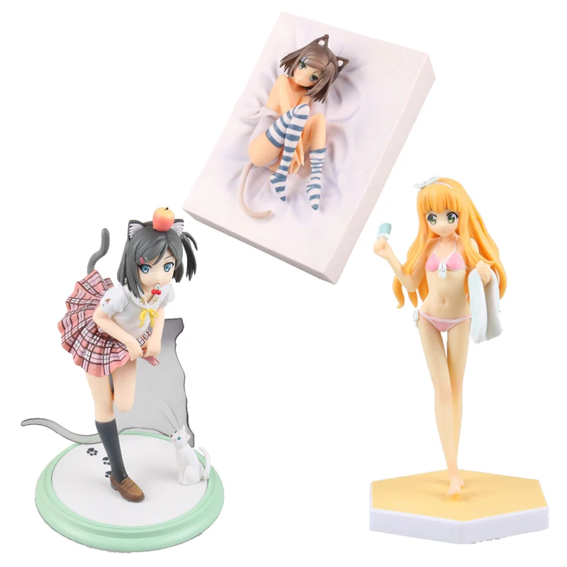 

The Hentai Prince figure Anime Tsukiko Tsutsukakushi Sexy Figure Doll and the Stony Cat Action Figure Collection Model Kids Toy