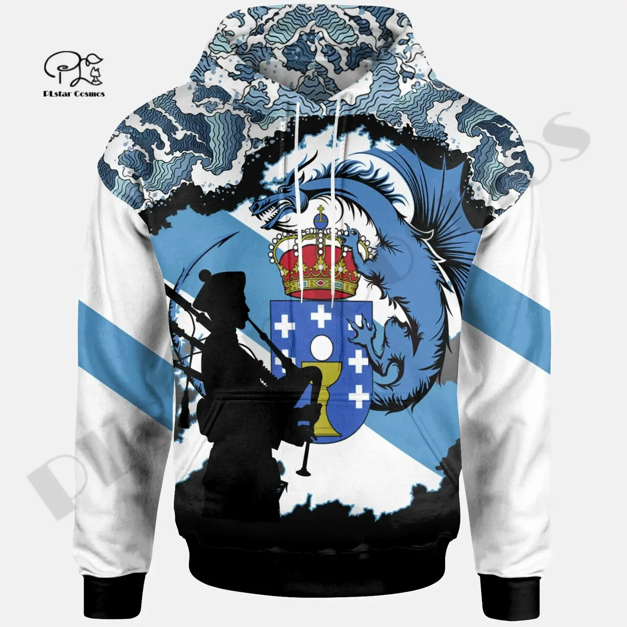 

PLstar Cosmos 3DPrint, новинка, Ирландия, волны, искусство, уникальные мужчины/женщины, Харадзюку, Повседневная Уличная одежда, толстовки/молния/Свитшот стиль-1