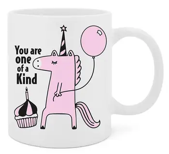 

You Are One of A Kind Unicorn 11 Oz White Ceramic Glossy Mug