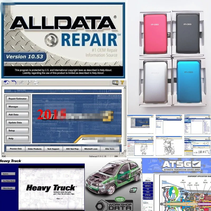 2020 Alldata и m .. chell программное обеспечение для ремонта автомобилей alldata 10 53 on dem d 2015