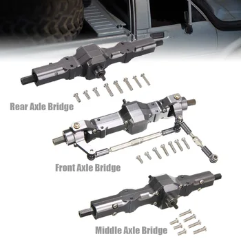

1 PC Metal Front Middle Rear Axle Bridge Upgrade RC Car Parts with Screws for 1/16 RC Car Truck Accessories