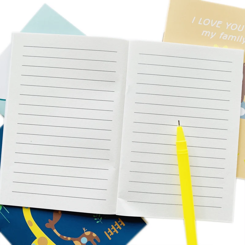 20 Pages Cute Animal Family Giraffe Bear Notebook Writing Diary Book Gift For Event School Office Supply Student Stationery 20 Pages Cute Animal Family Giraffe Bear Notebook Writing Diary Book Gift For Event School Office Supply Student Stationery