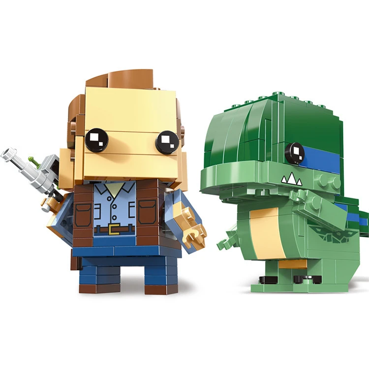 brickheadz jurassic world