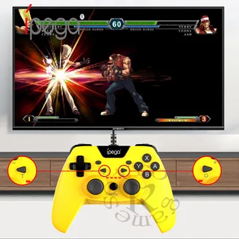 

iPEGA PG-SW012 Wired Game Controller Gamepads Dual-Vibration Turbo for Switch PS3 PC Android Free shipping Purchasing Wholesaler