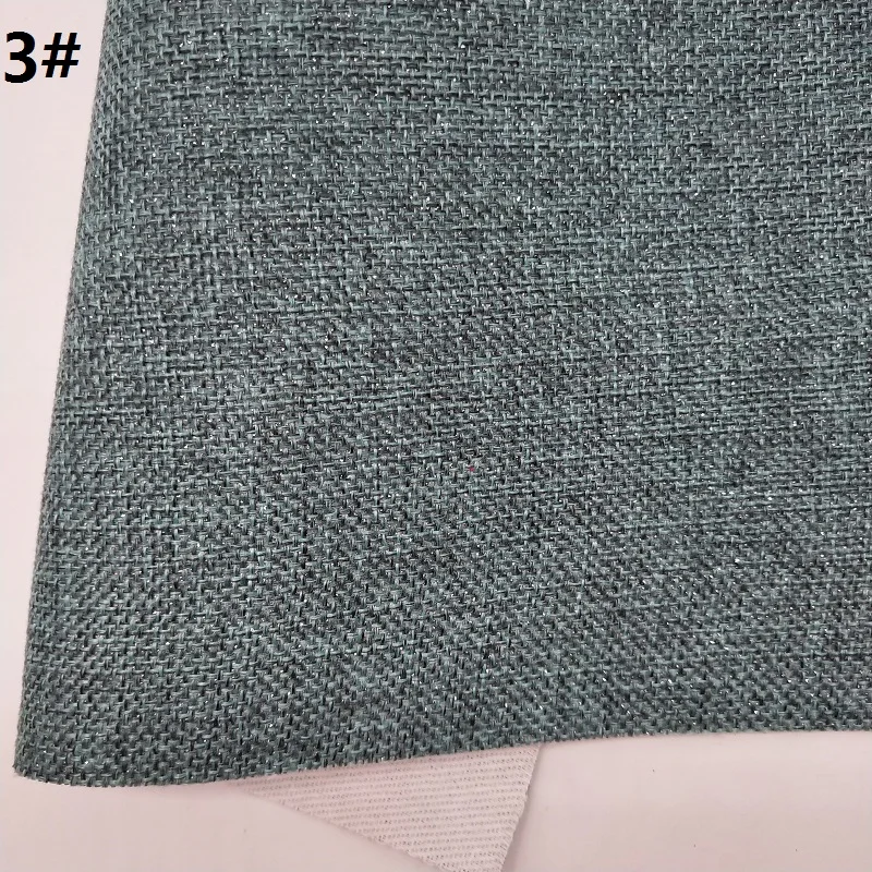 Мини-рулон 30x134 см блестящая ткань, принт "Горошек" искусственная кожа, льняная ткань кожаный рулон для изготовления луков LEOsyntheticoDIY SK229 - Цвет: 3