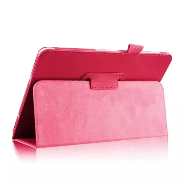 Premium Folio Soft Leather Stand Holder Tablet Case - Full Body Protective Cover