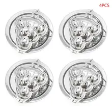 4 шт. Виноградная форма инфузионное чайное ситечко вкладыш Блокировка специй фильтр гаджет 448B