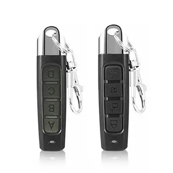

KEBIDU 433MHZ Remote Control 4 Key Buttons Garage Gate Door Auto Pair Copy Remote Garage Door Opener Duplicator