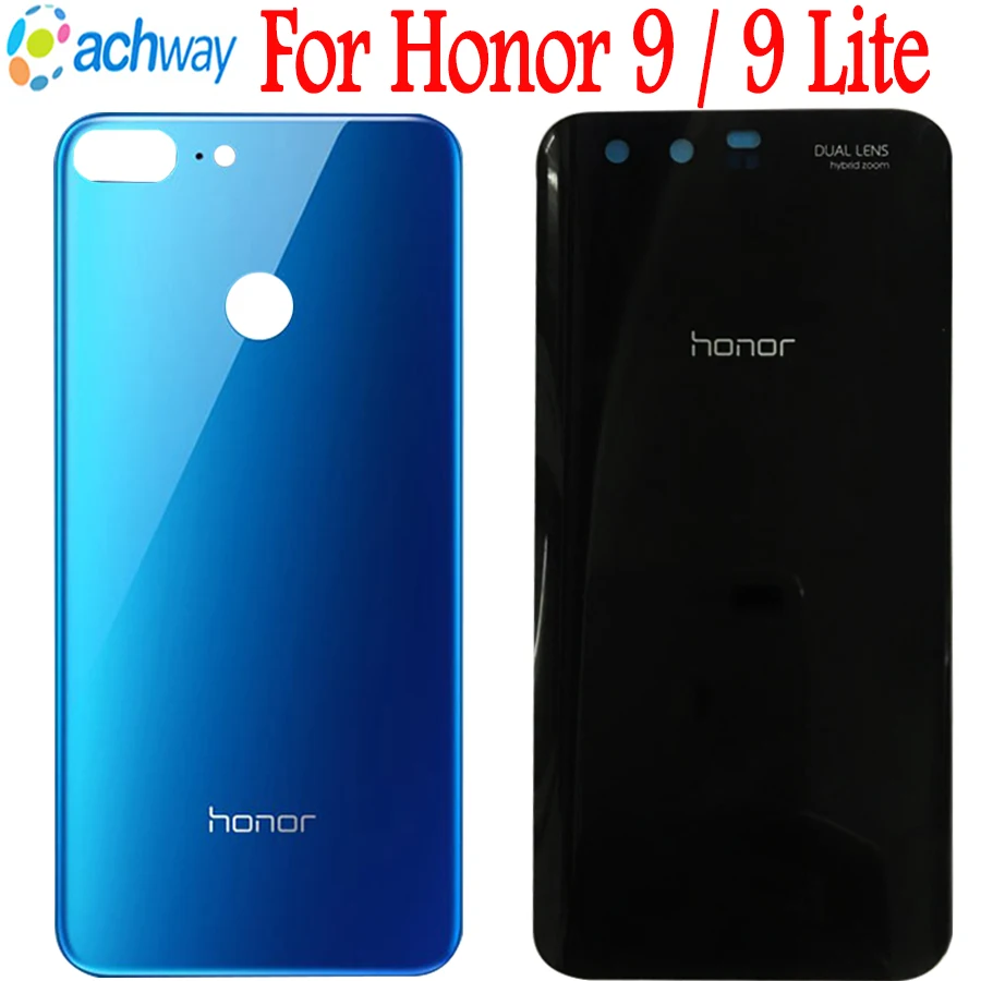 Оригинальная задняя крышка батарейного отсека для Huawei Honor 9 Задняя стеклянная