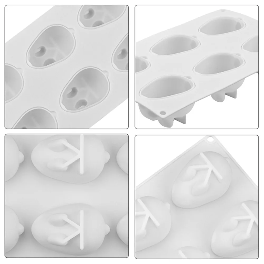 3D Кролик мусс силиконовые формы для пирога шоколадные формы помадка DIY Форма для выпечки печенья ручной работы для кухонного торта инструменты для украшения