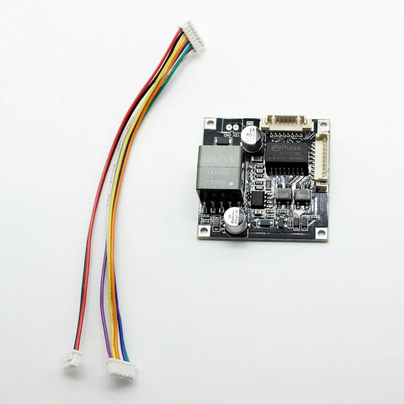 Модуль poe для ip камеры видеонаблюдения плата PCB DC Power Over Ethernet 12 В выход IEEE802.3af/at