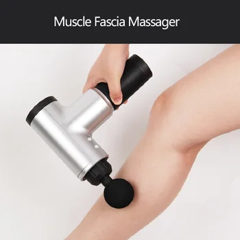 

Electric Muscle Fascia Massager Massage gun Relax Deep Fascia Vibration Fitness Equipment Noise Reduction Design