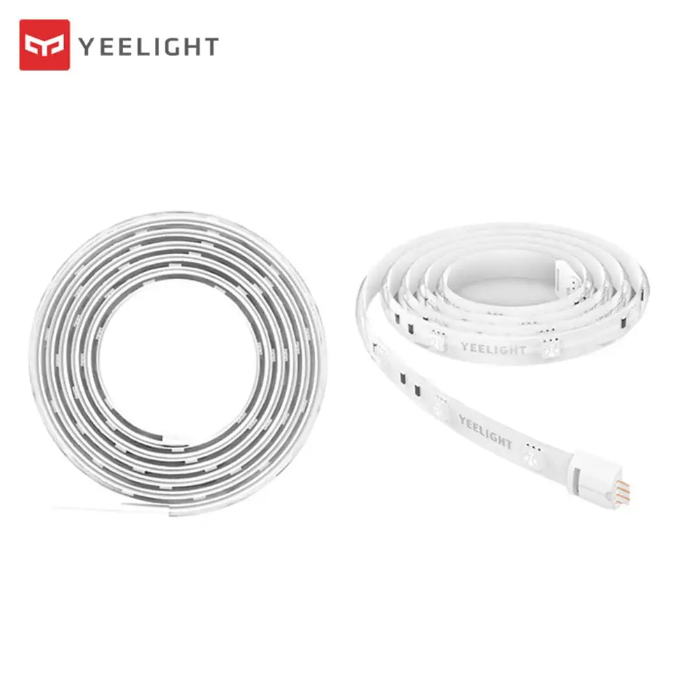 

Xiaomi Yeelight Smart Light Strip PLUS 1m Extendable LED RGB Color Strip Lights Work Alexa Google Assistant Mi Home Automation