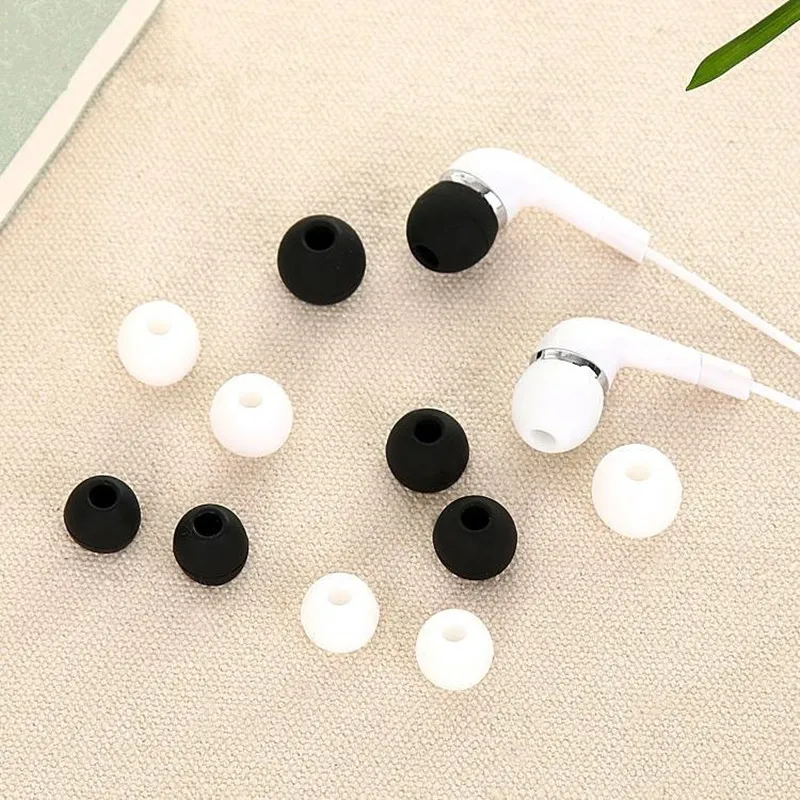 12Pairs Silicone Ear Buds Tips Earphone Replacement Ear pads Covers Ear