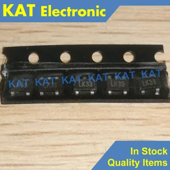 

10PCS/Lot MIC5203-3.3BM5 Marking Code LK33 SOT-23-5 80mA Low-Dropout Volta Regulator