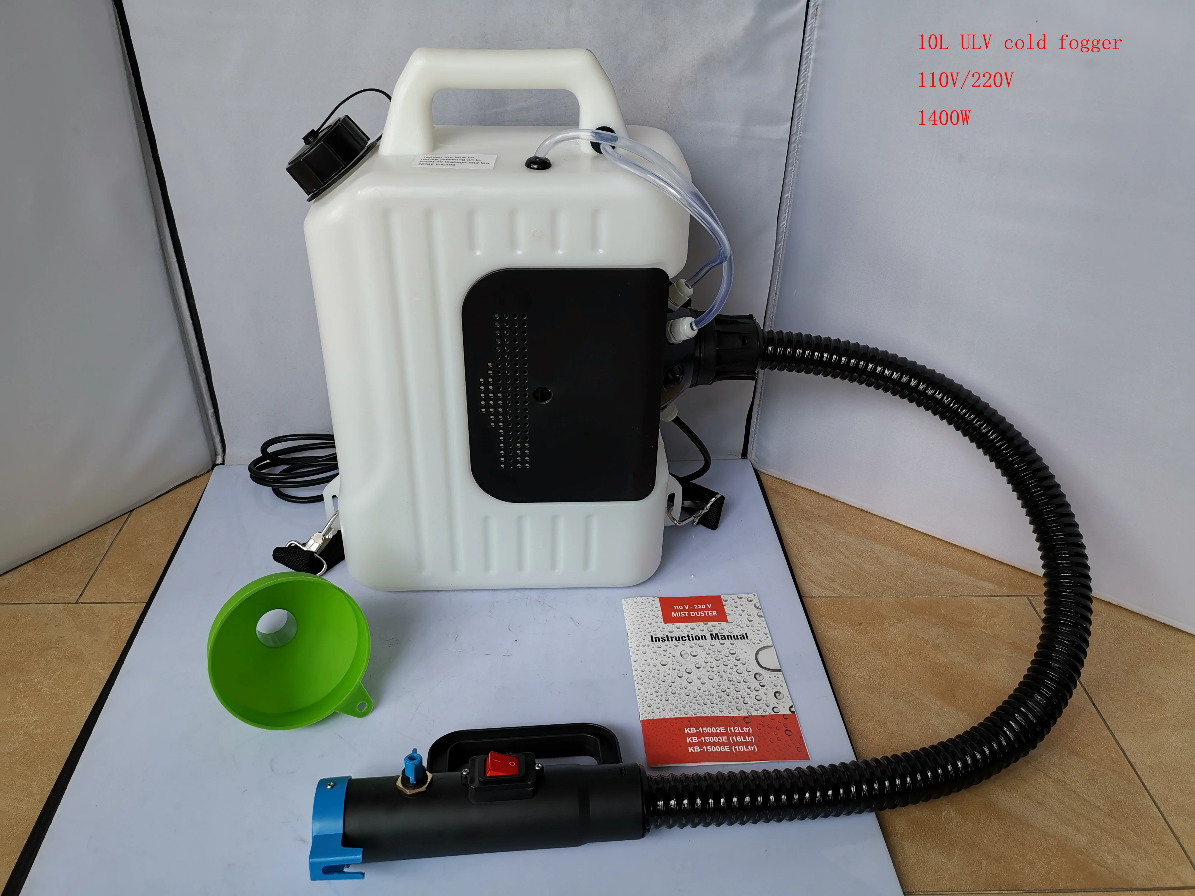 110V ULV Cold Fogger Machine Electric Disinfectant Sanitizer Sprayer