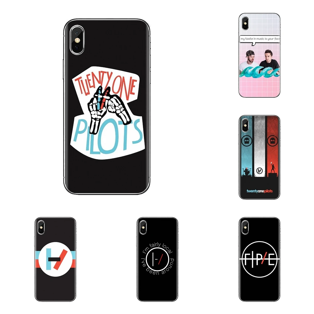 Для huawei mate Honor 4C 5C 5X6X7 7A 7C 8 9 10 8C 8X20 Lite Pro twenty one pilots logo мягкие прозрачные чехлы |