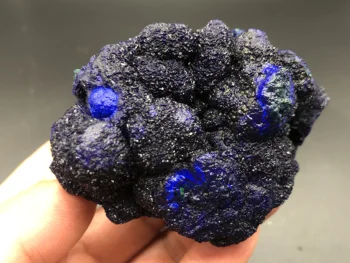 

256.6gRare natural quartz crystal natural azurite Malachite gemstone paragenetic stone aural energy healing mineral samples·