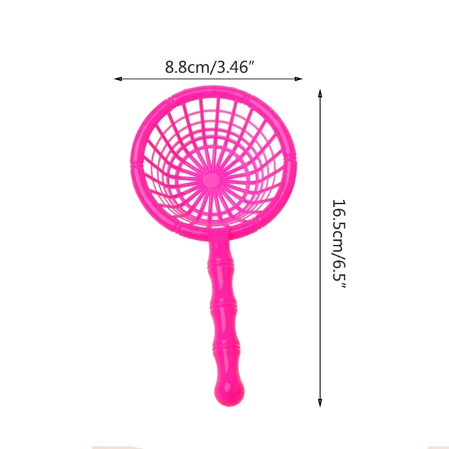 10 Pcs/Set Fishing Handle Net For Plastic Fish Toy Family Indoor Games Gift Kids Random Delivery 6